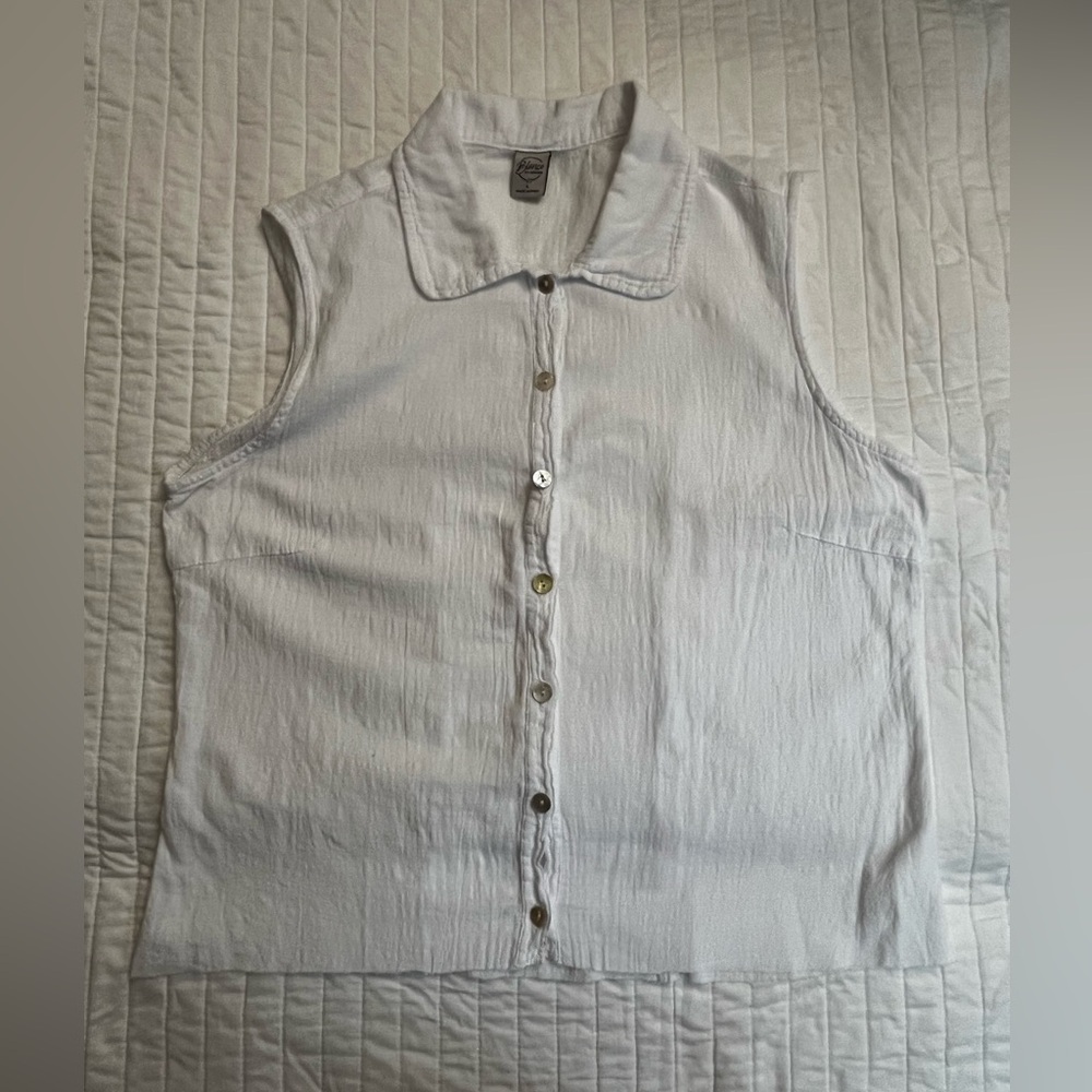 Blanco by Nature white sleeveless tank top